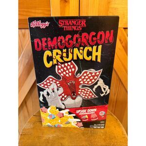 Kellogg's Stranger Things Cereal Demogorgon Crunch Cereal 2025 New Sealed Box (6